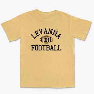 Levanna Ohio Football Premium Heavyweight T-shirt
