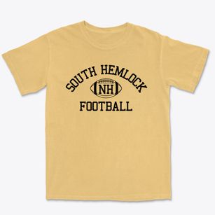South Hemlock New Hampshire Football Premium Heavyweight T-shirt