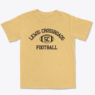 Lewis Crossroads South Carolina Football Premium Heavyweight T-shirt