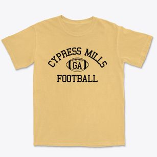 Cypress Mills Georgia Football Premium Heavyweight T-shirt