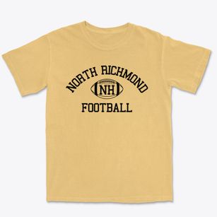 North Richmond New Hampshire Football Premium Heavyweight T-shirt