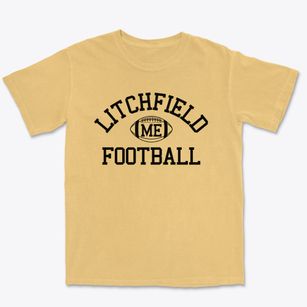 Litchfield Maine Football Premium Heavyweight T-shirt