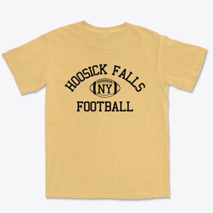 Hoosick Falls New York Football Premium Heavyweight T-shirt