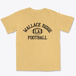 Wallace Ridge Louisiana Football Premium Heavyweight T-shirt