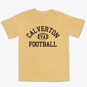 Calverton Virginia Football Premium Heavyweight T-shirt