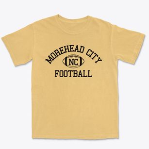 Morehead City North Carolina Football Premium Heavyweight T-shirt