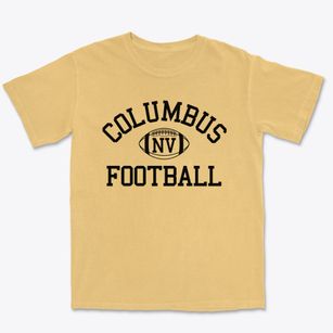 Columbus Nevada Football Premium Heavyweight T-shirt