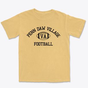 Penn Daw Village Virginia Football Premium Heavyweight T-shirt