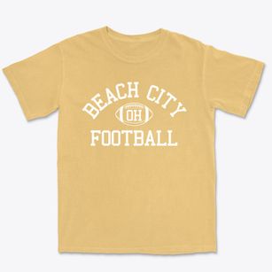 Beach City Ohio Football Premium Heavyweight T-shirt