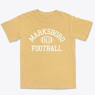 Marksboro New Jersey Football Premium Heavyweight T-shirt