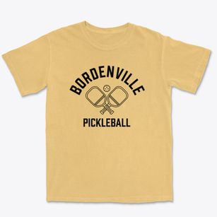 Bordenville Colorado Pickleball Premium Heavyweight T-shirt
