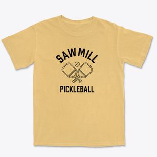 Sawmill Arkansas Pickleball Premium Heavyweight T-shirt