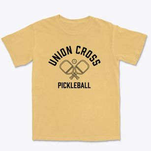Union Cross North Carolina Pickleball Premium Heavyweight T-shirt