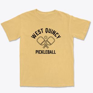 West Quincy Missouri Pickleball Premium Heavyweight T-shirt