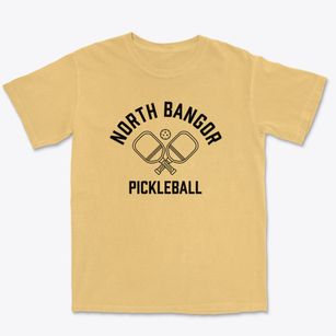 North Bangor New York Pickleball Premium Heavyweight T-shirt