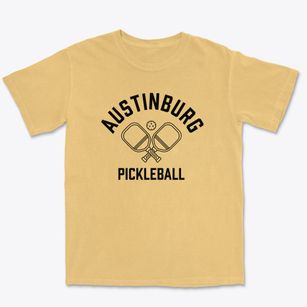 Austinburg Pennsylvania Pickleball Premium Heavyweight T-shirt