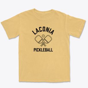 Laconia Arkansas Pickleball Premium Heavyweight T-shirt