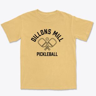 Dillons Mill Virginia Pickleball Premium Heavyweight T-shirt