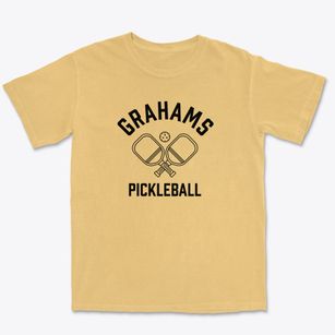 Grahams Washington Pickleball Premium Heavyweight T-shirt