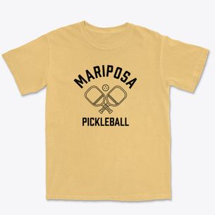 Mariposa North Carolina Pickleball Premium Heavyweight T-shirt