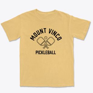 Mount Vinco Virginia Pickleball Premium Heavyweight T-shirt