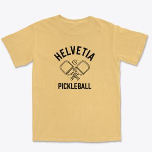 Helvetia Louisiana Pickleball Premium Heavyweight T-shirt