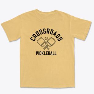 Crossroads Utah Pickleball Premium Heavyweight T-shirt