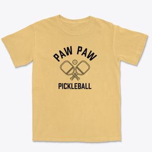 Paw Paw Michigan Pickleball Premium Heavyweight T-shirt