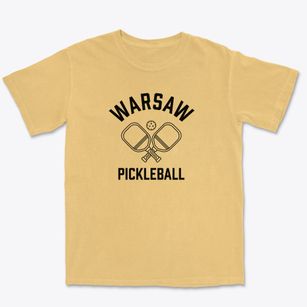 Warsaw North Carolina Pickleball Premium Heavyweight T-shirt