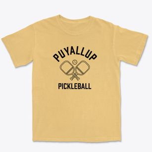 Puyallup Washington Pickleball Premium Heavyweight T-shirt
