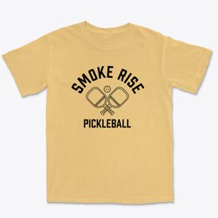 Smoke Rise Alabama Pickleball Premium Heavyweight T-shirt