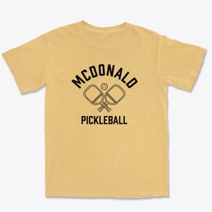 Mcdonald Pennsylvania Pickleball Premium Heavyweight T-shirt