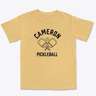 Cameron Wisconsin Pickleball Premium Heavyweight T-shirt