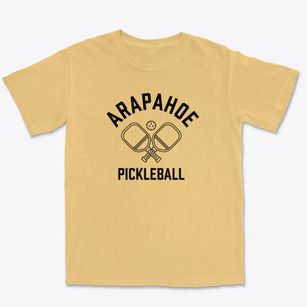 Arapahoe Wyoming Pickleball Premium Heavyweight T-shirt