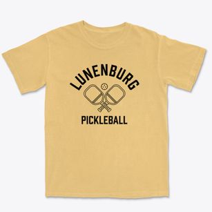 Lunenburg Vermont Pickleball Premium Heavyweight T-shirt