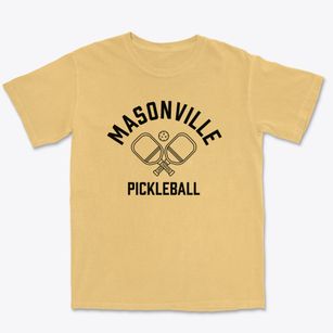 Masonville New York Pickleball Premium Heavyweight T-shirt