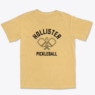 Hollister North Carolina Pickleball Premium Heavyweight T-shirt