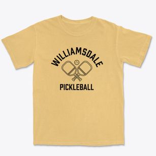 Williamsdale Ohio Pickleball Premium Heavyweight T-shirt
