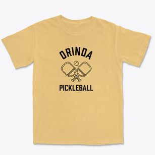 Orinda California Pickleball Premium Heavyweight T-shirt