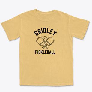 Gridley Kansas Pickleball Premium Heavyweight T-shirt