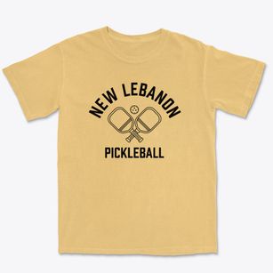 New Lebanon Pennsylvania Pickleball Premium Heavyweight T-shirt