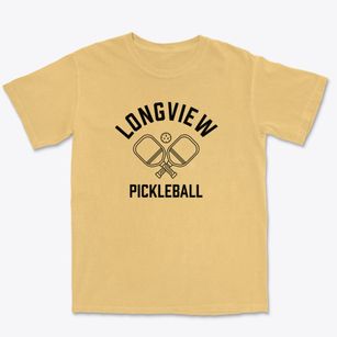 Longview Illinois Pickleball Premium Heavyweight T-shirt