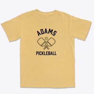 Adams North Dakota Pickleball Premium Heavyweight T-shirt