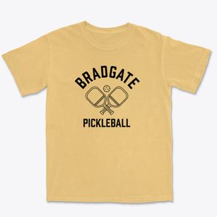 Bradgate Iowa Pickleball Premium Heavyweight T-shirt