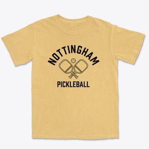 Nottingham Pennsylvania Pickleball Premium Heavyweight T-shirt