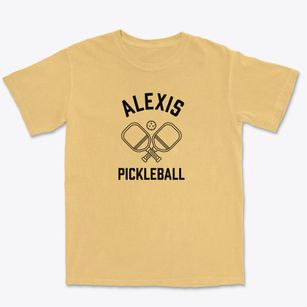 Alexis North Carolina Pickleball Premium Heavyweight T-shirt