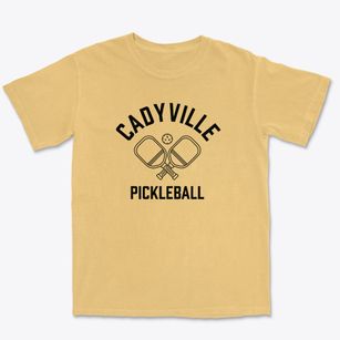 Cadyville New York Pickleball Premium Heavyweight T-shirt