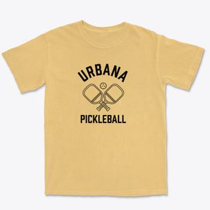 Urbana Ohio Pickleball Premium Heavyweight T-shirt
