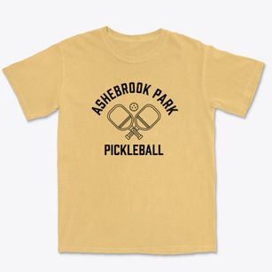 Ashebrook Park North Carolina Pickleball Premium Heavyweight T-shirt
