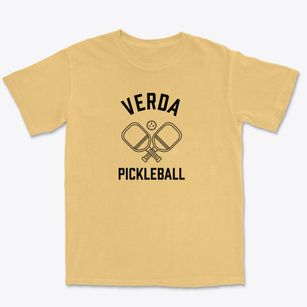 Verda Louisiana Pickleball Premium Heavyweight T-shirt
